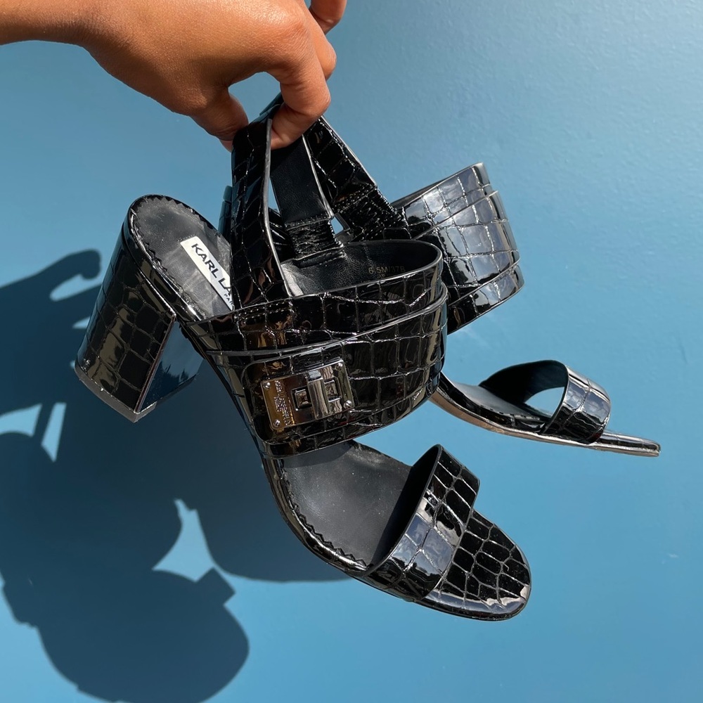 Karl lagerfeld heels